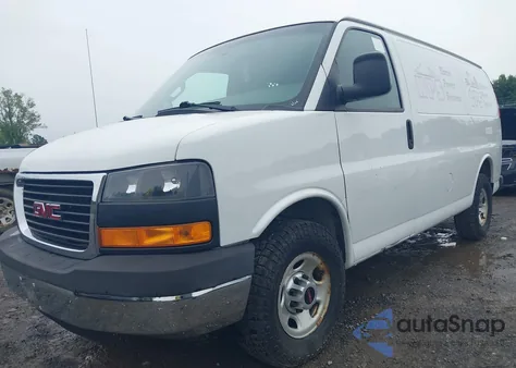 2016 GMC Savana 2500 Work Van z USA, uszkodzony, nr VIN 1GTW7AFF7G1161165